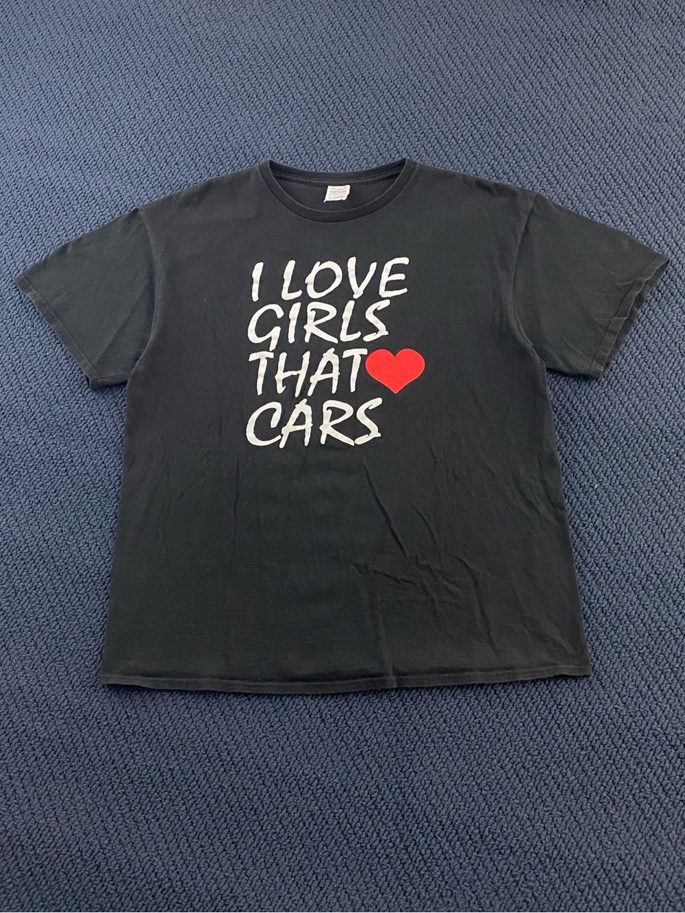 Y2k I Love Girls That Love Card Tee Shirt
